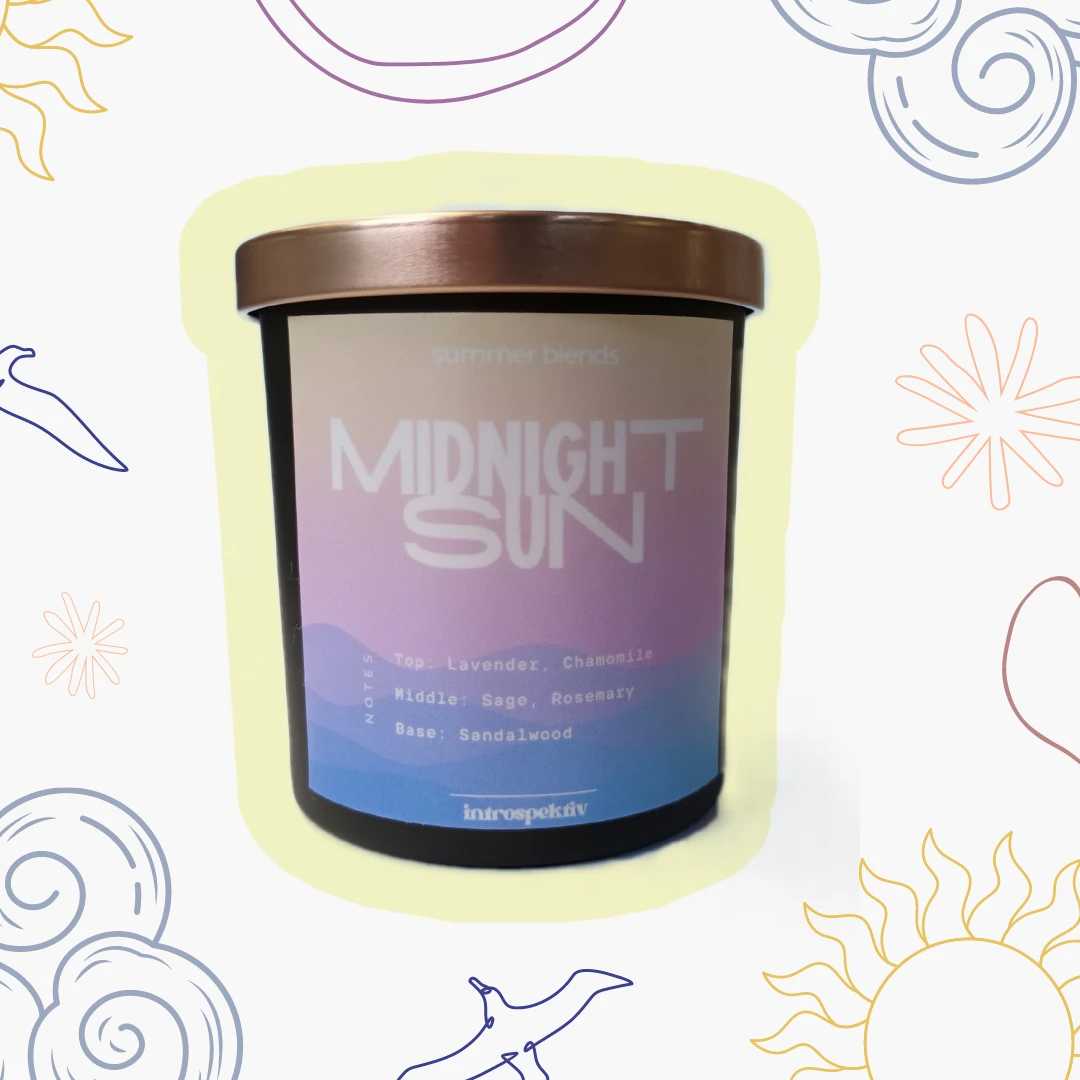 MIDNIGHT SUN | scented candle